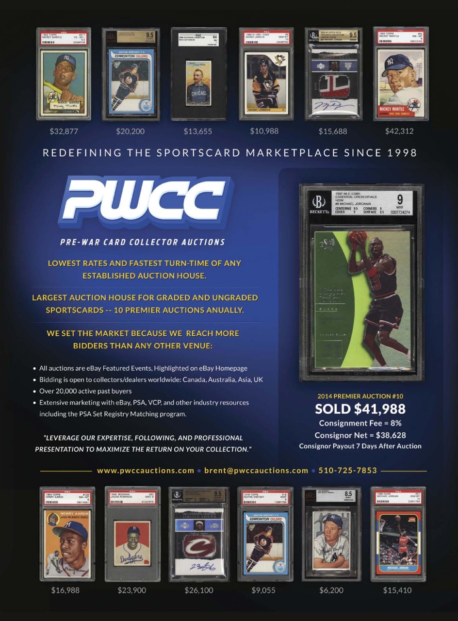 Beckett Vintage Collector Magazine Preview Pages