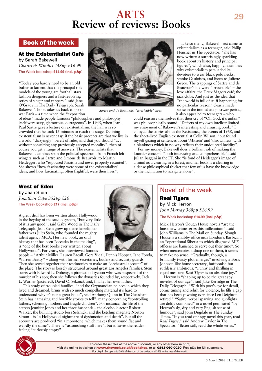 The Week Preview Pages