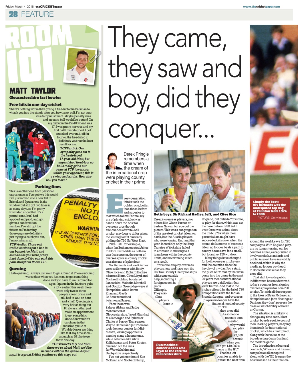 The Cricket Paper Preview Pages