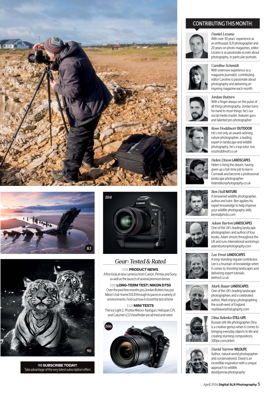 Digital SLR Photography Preview Pages