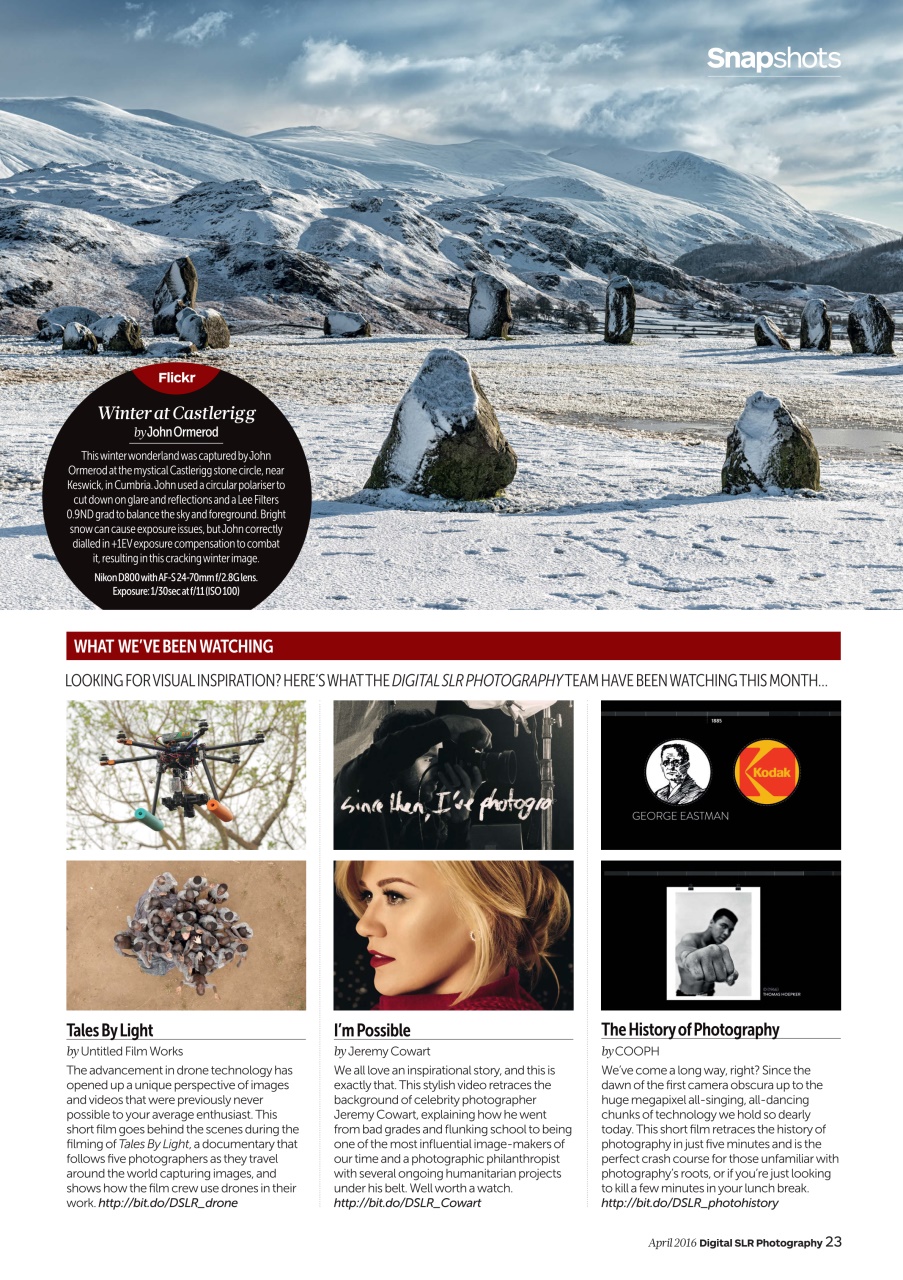 Digital SLR Photography Preview Pages