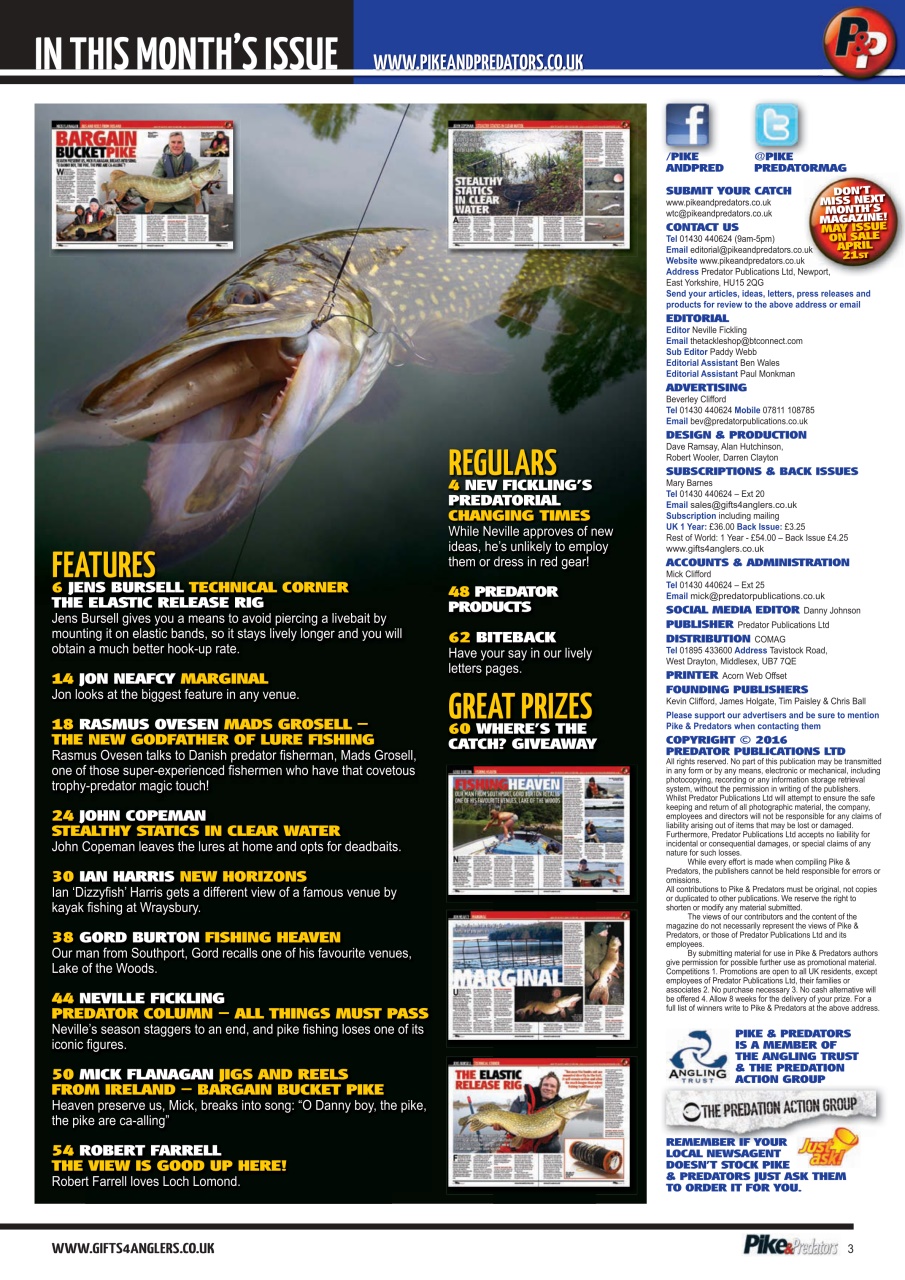 Pike & Predators Preview Pages