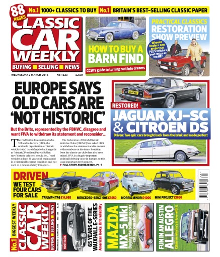 Classic Car Weekly issue 