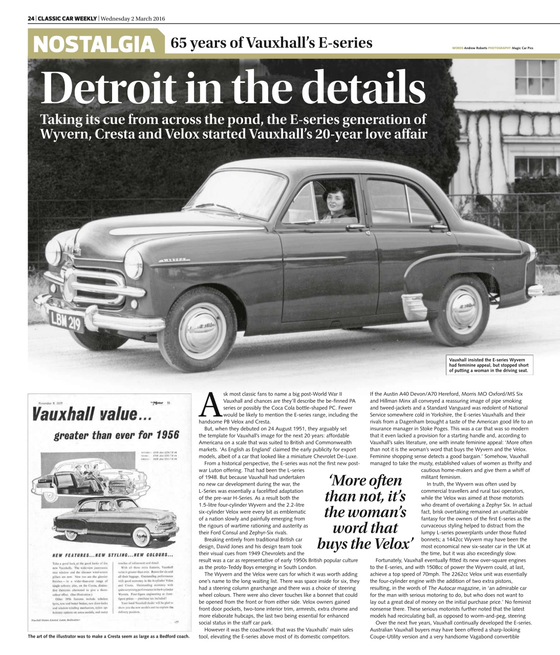 Classic Car Weekly Preview Pages