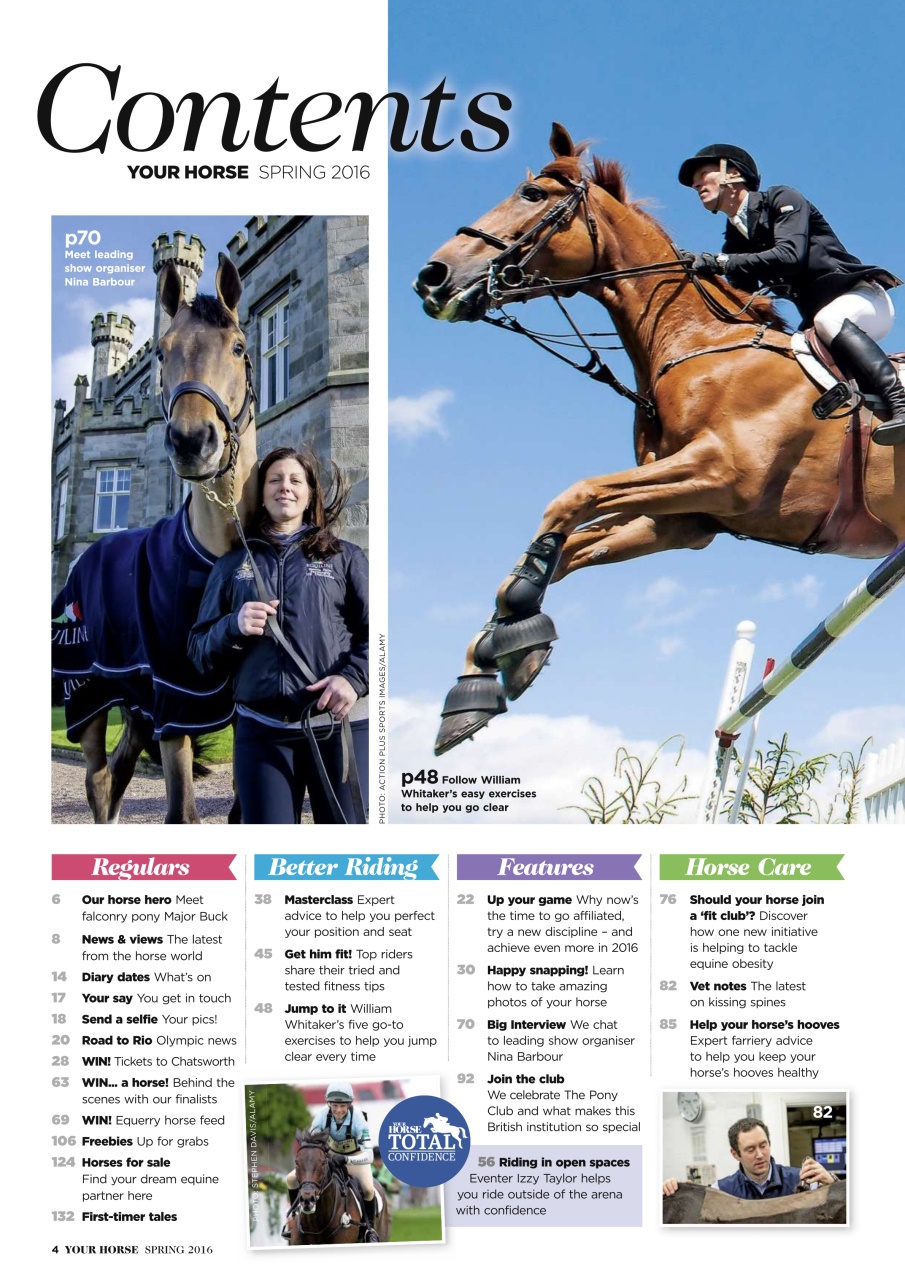 Your Horse Preview Pages