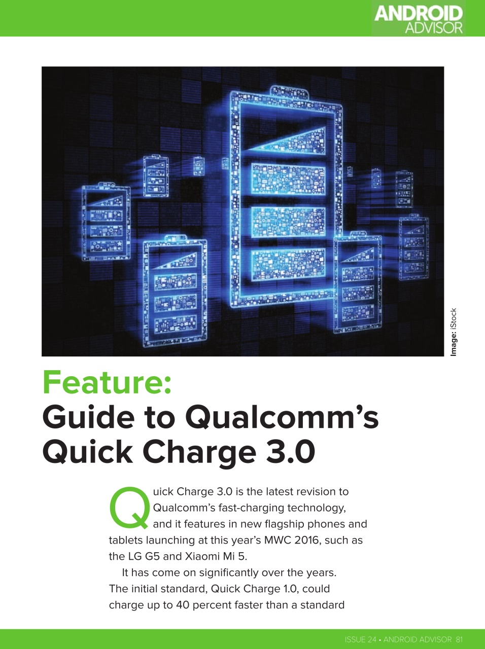 Android Advisor Preview Pages