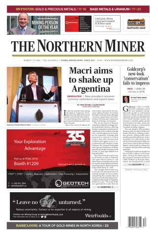 The Northern Miner issue Vol. 102 No. 4