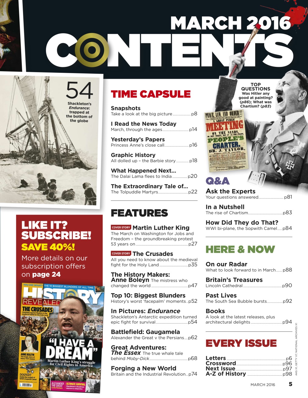BBC History Revealed Magazine Preview Pages