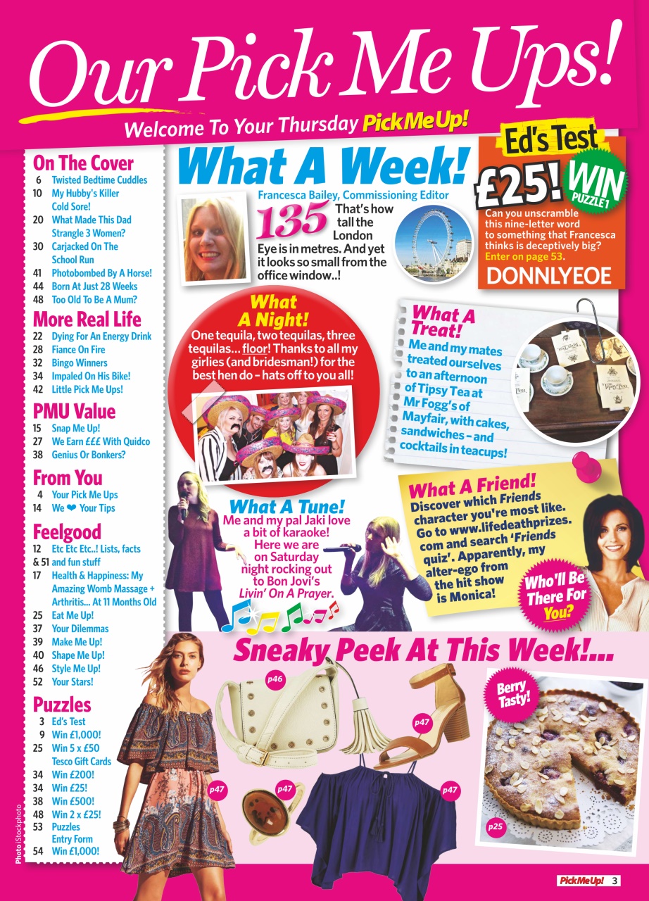 Pick Me Up Preview Pages