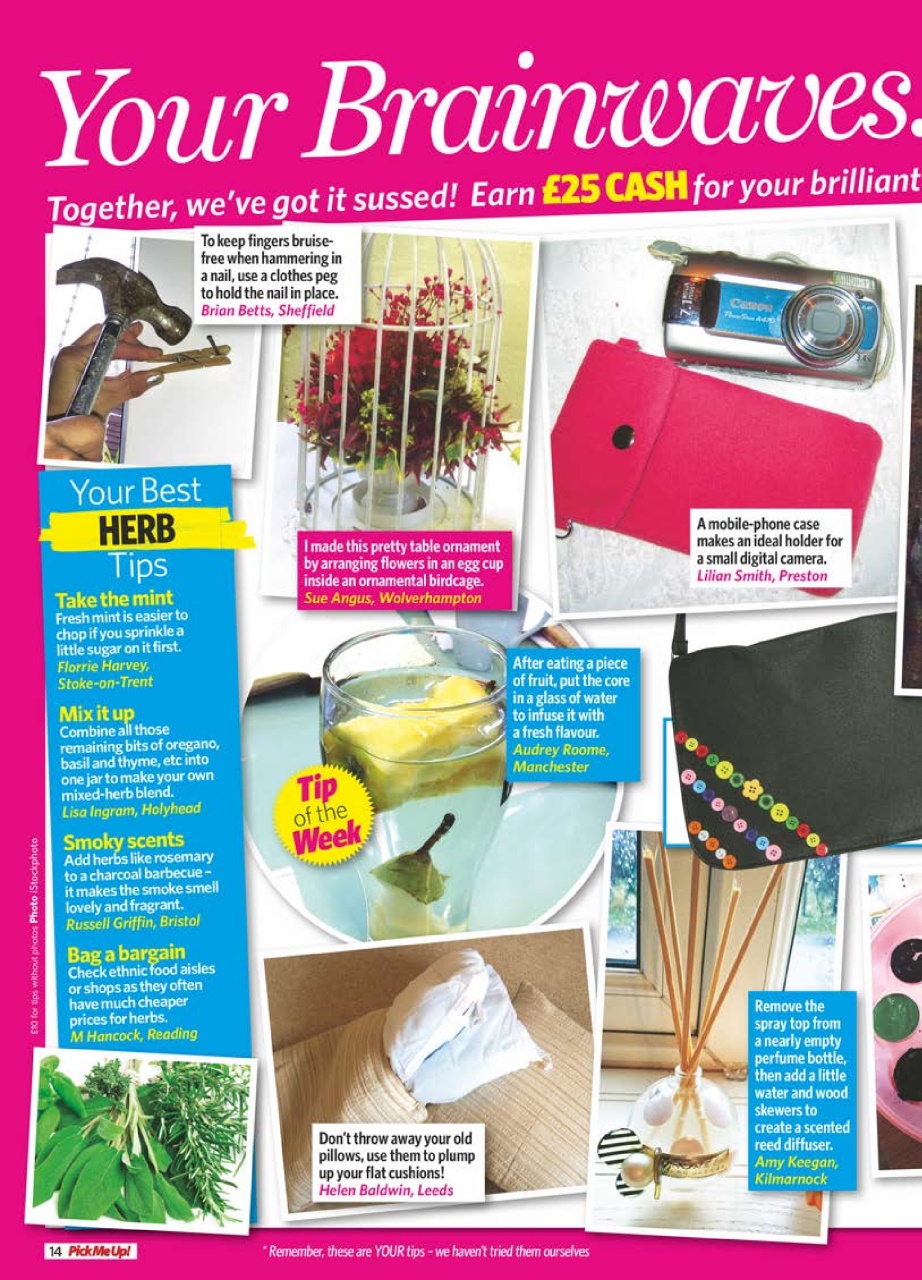 Pick Me Up Preview Pages