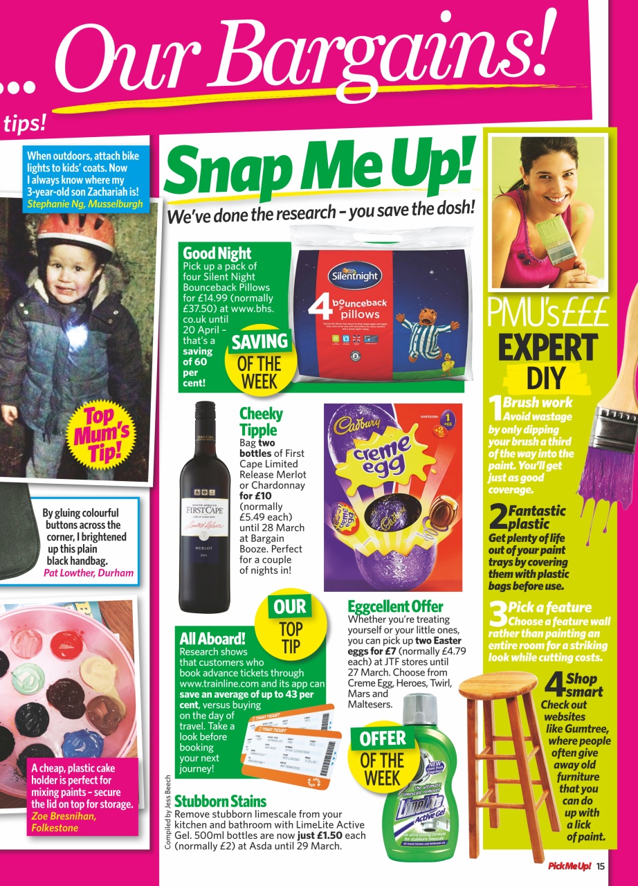 Pick Me Up Preview Pages