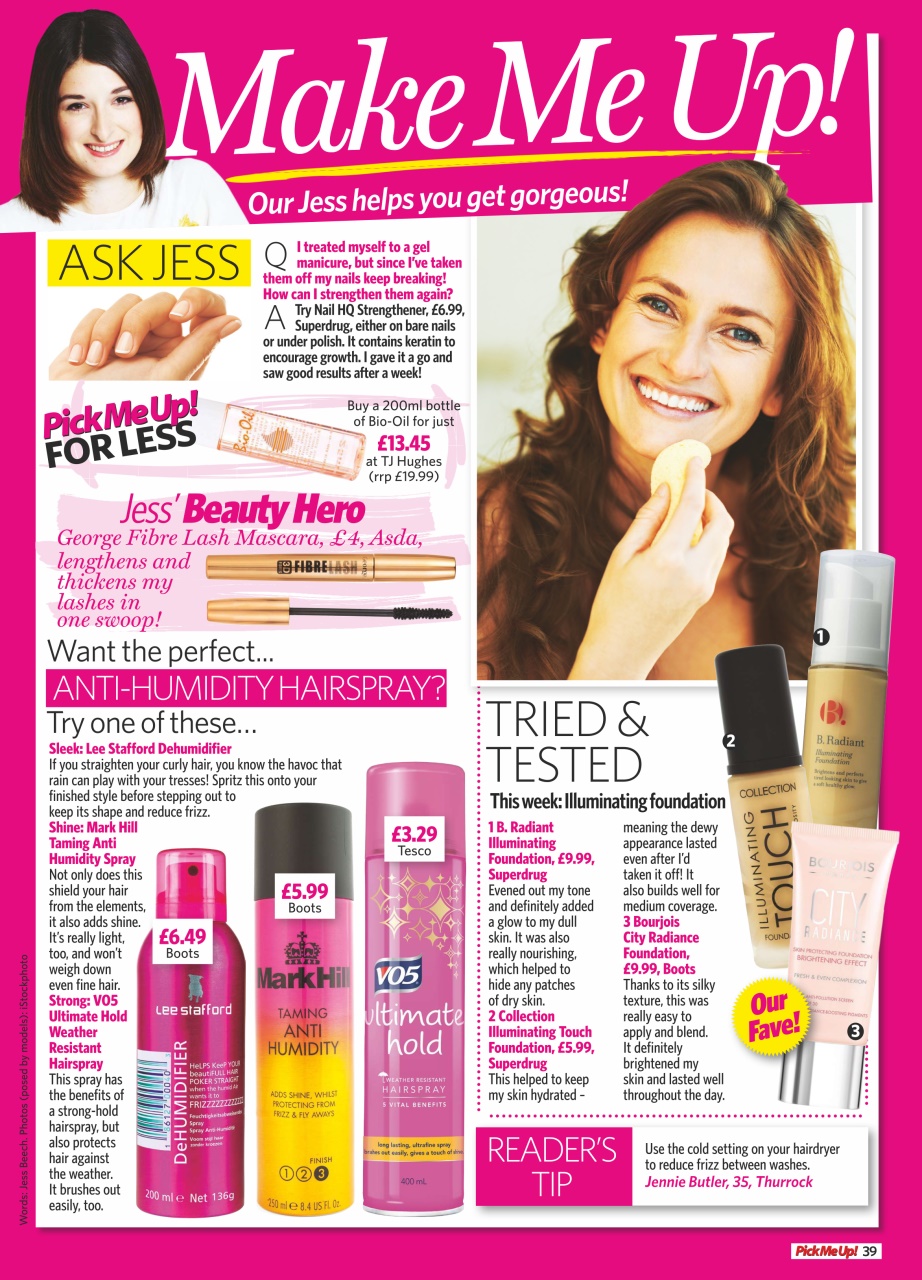 Pick Me Up Preview Pages