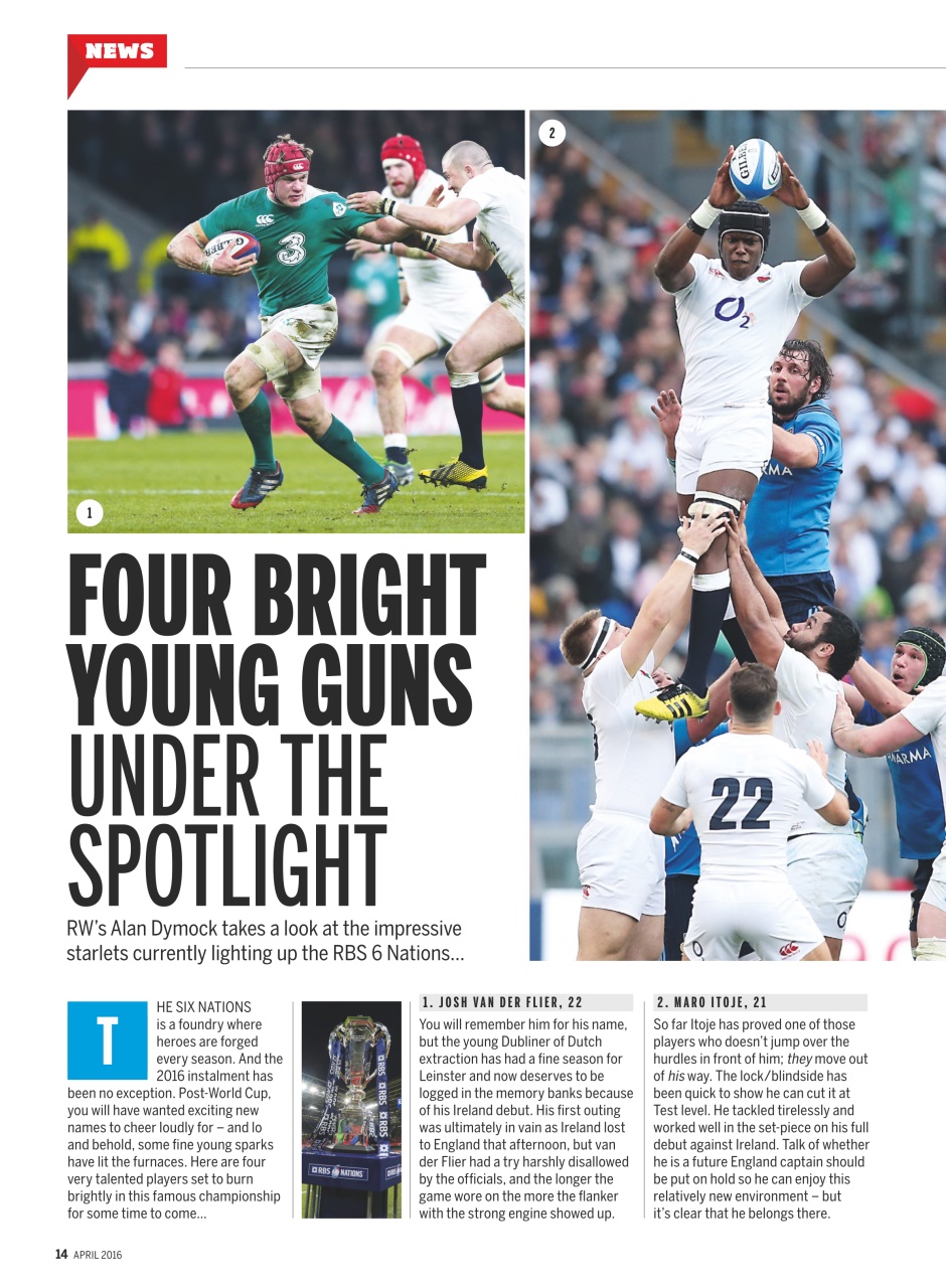 Rugby World Preview Pages