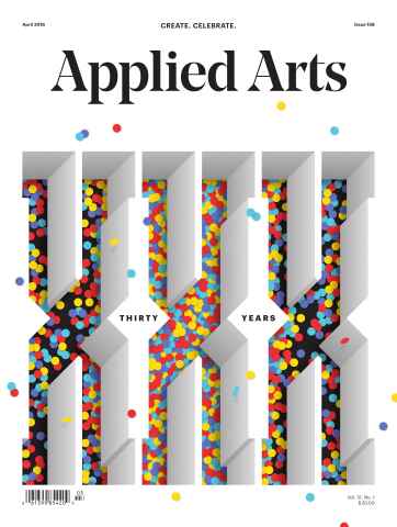 Applied Arts issue March/April 2016 - 30th Anniversary Issue