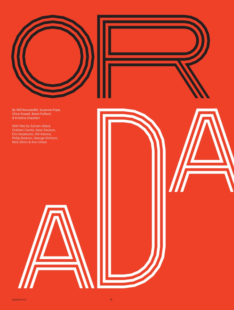 Applied Arts Preview Pages