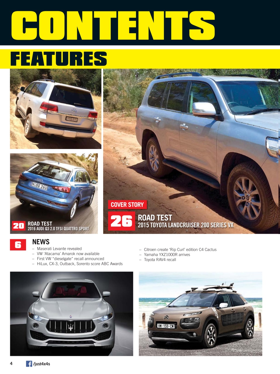 JUST 4X4S Preview Pages