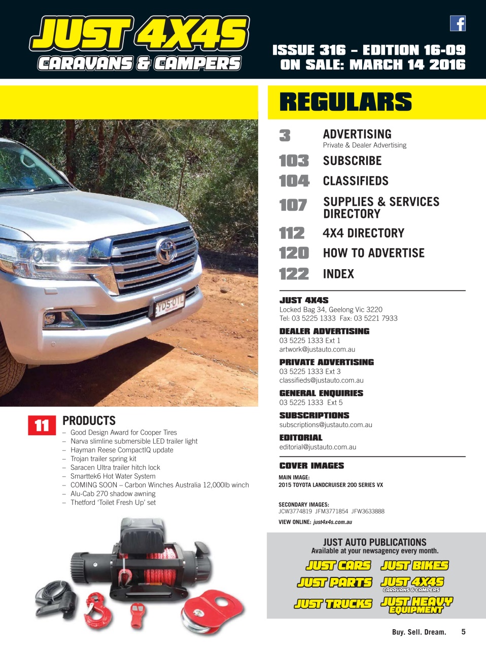 JUST 4X4S Preview Pages