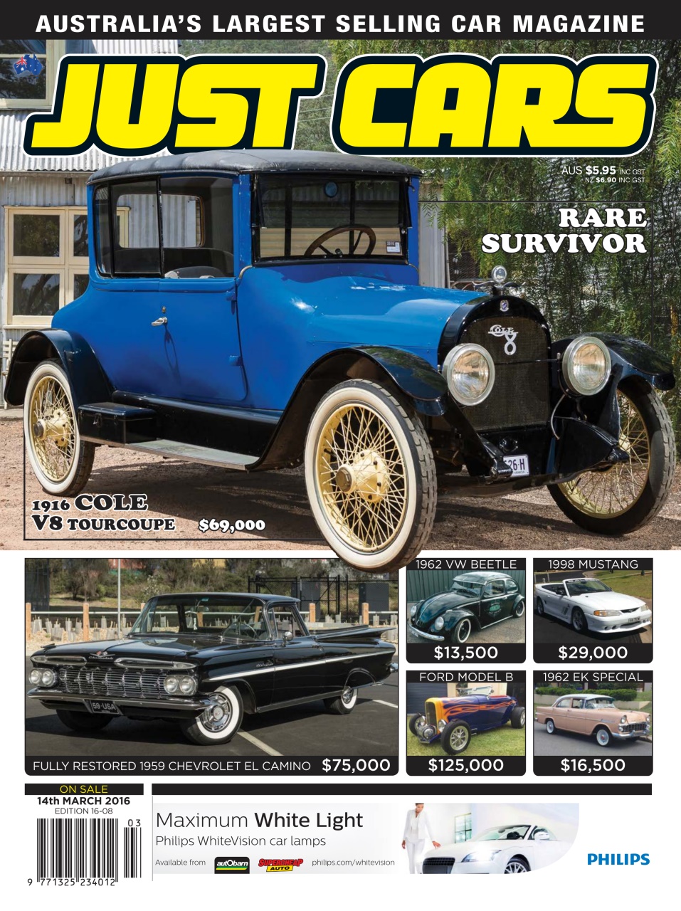 JUST CARS Preview Pages
