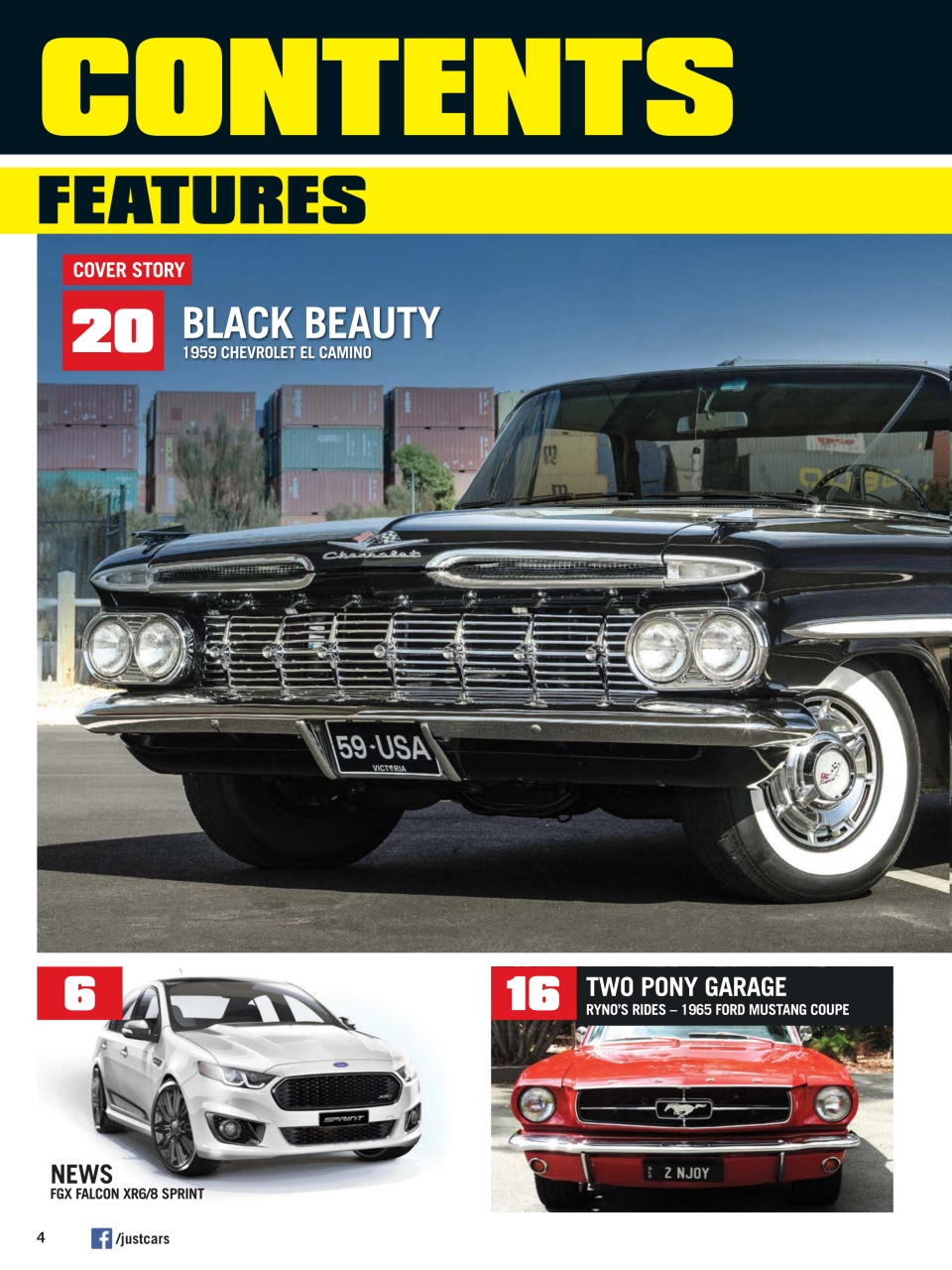 JUST CARS Preview Pages