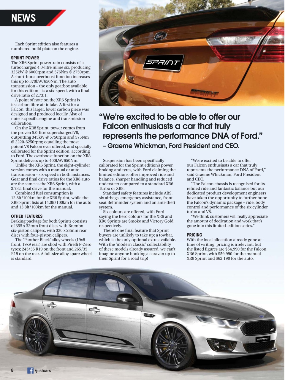 JUST CARS Preview Pages