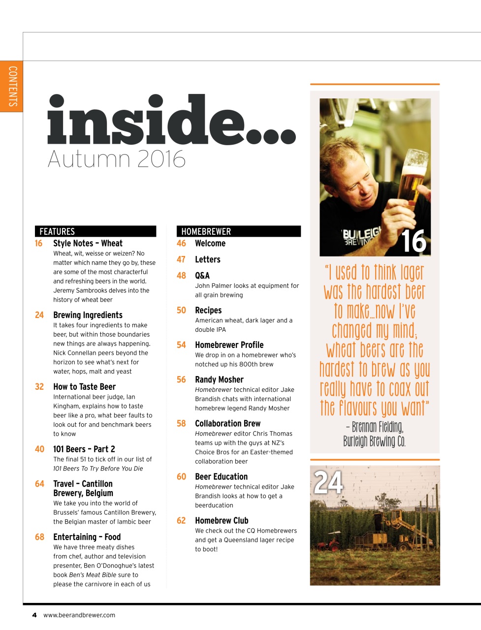 Beer and Brewer Preview Pages
