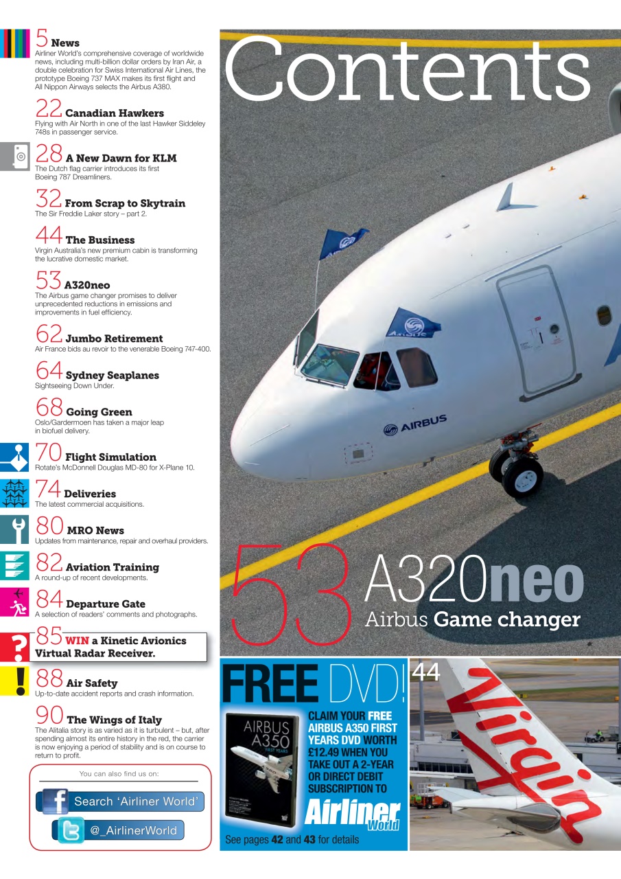 Airliner World Preview Pages