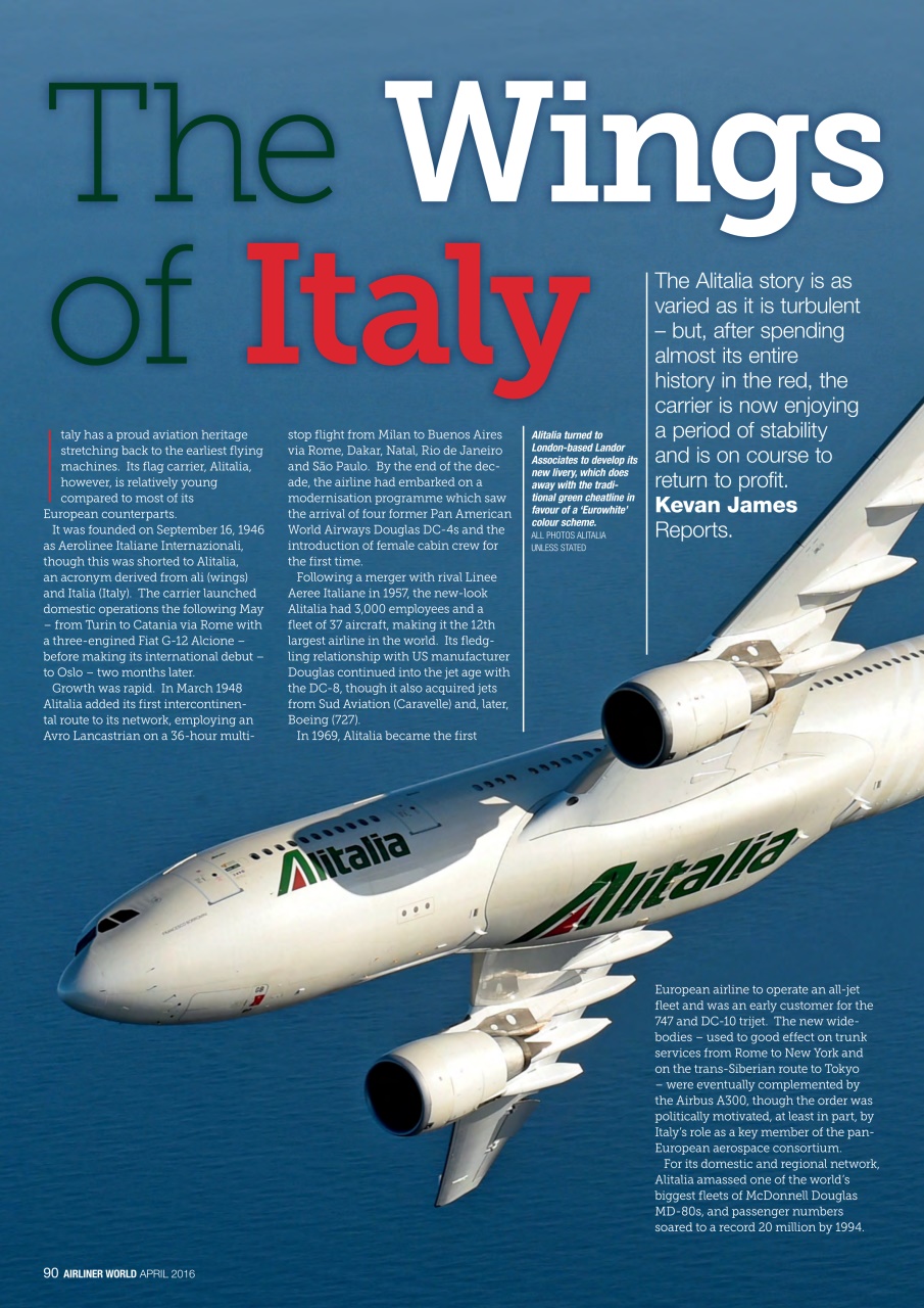 Airliner World Preview Pages