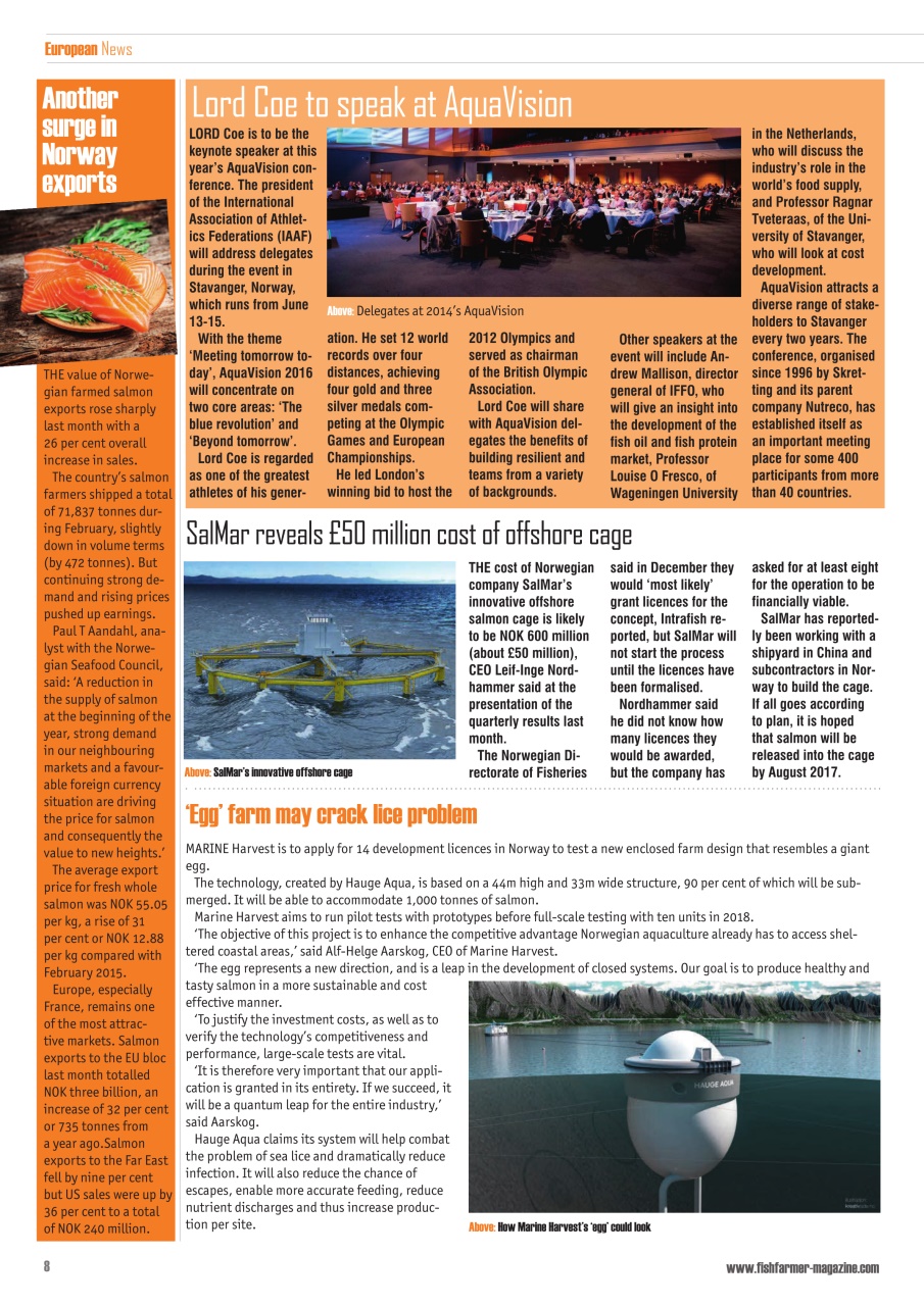 Fish Farmer Magazine Preview Pages