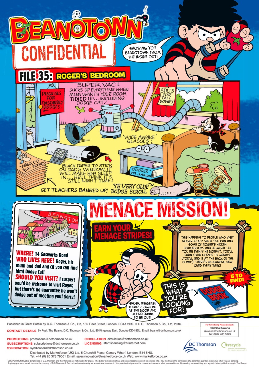 Beano Preview Pages