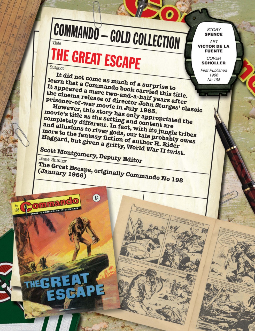 Commando Preview Pages