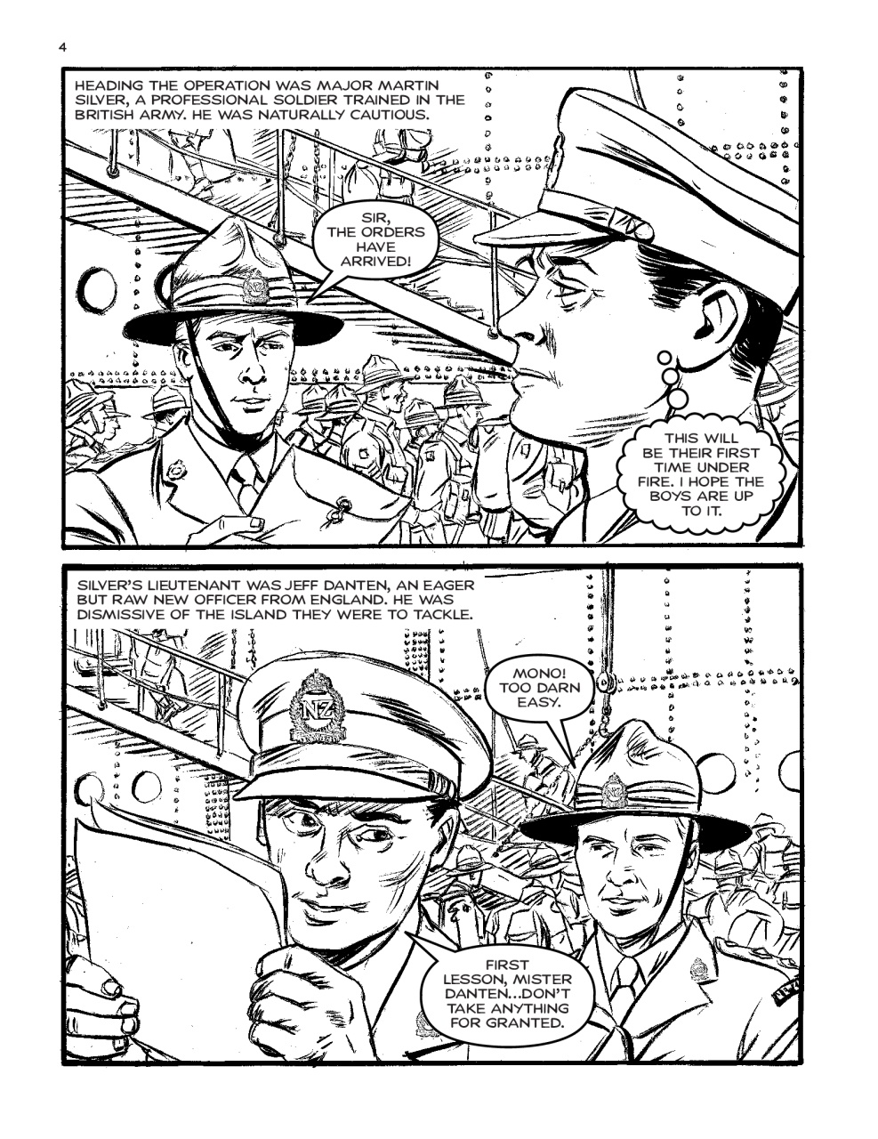 Commando Preview Pages