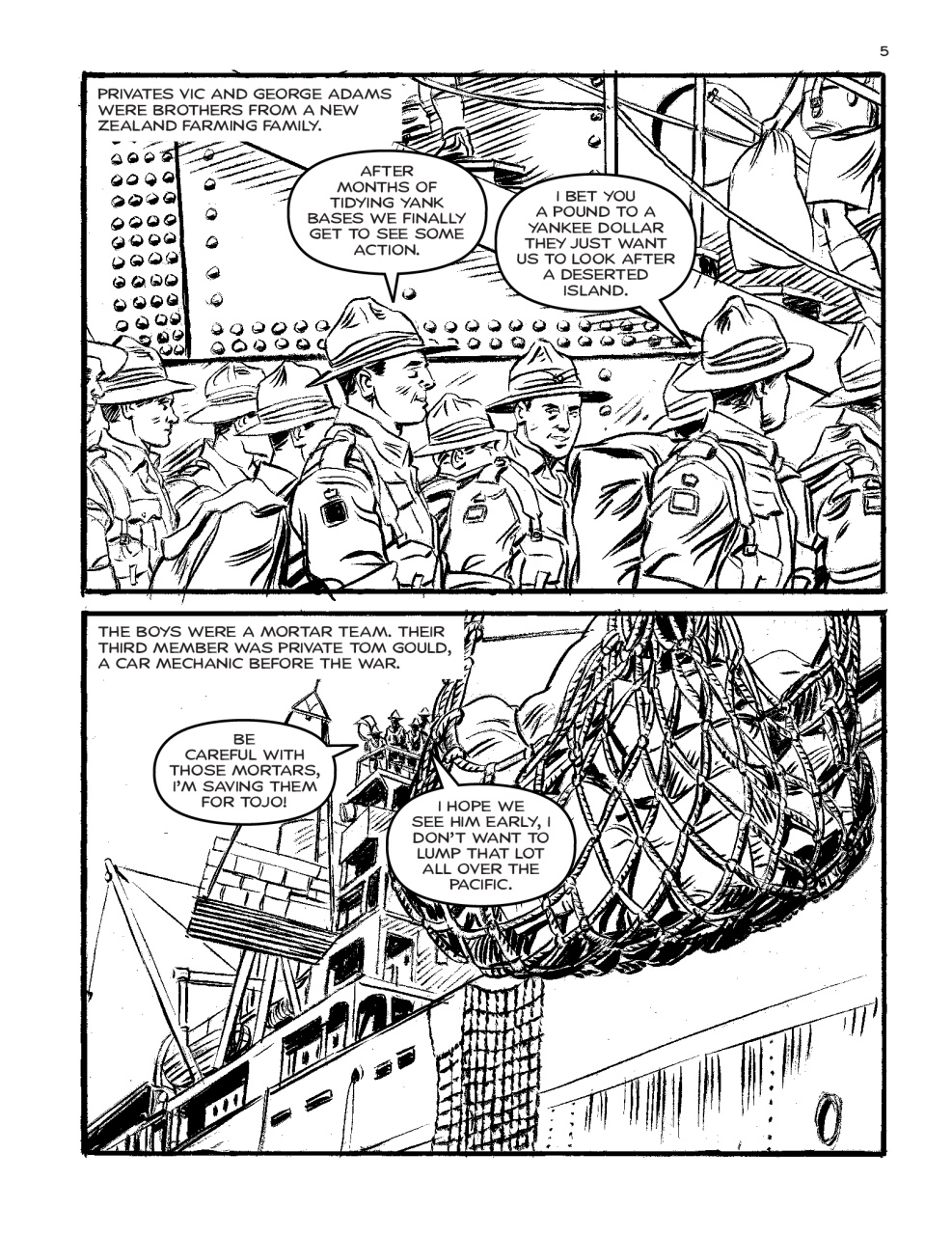 Commando Preview Pages