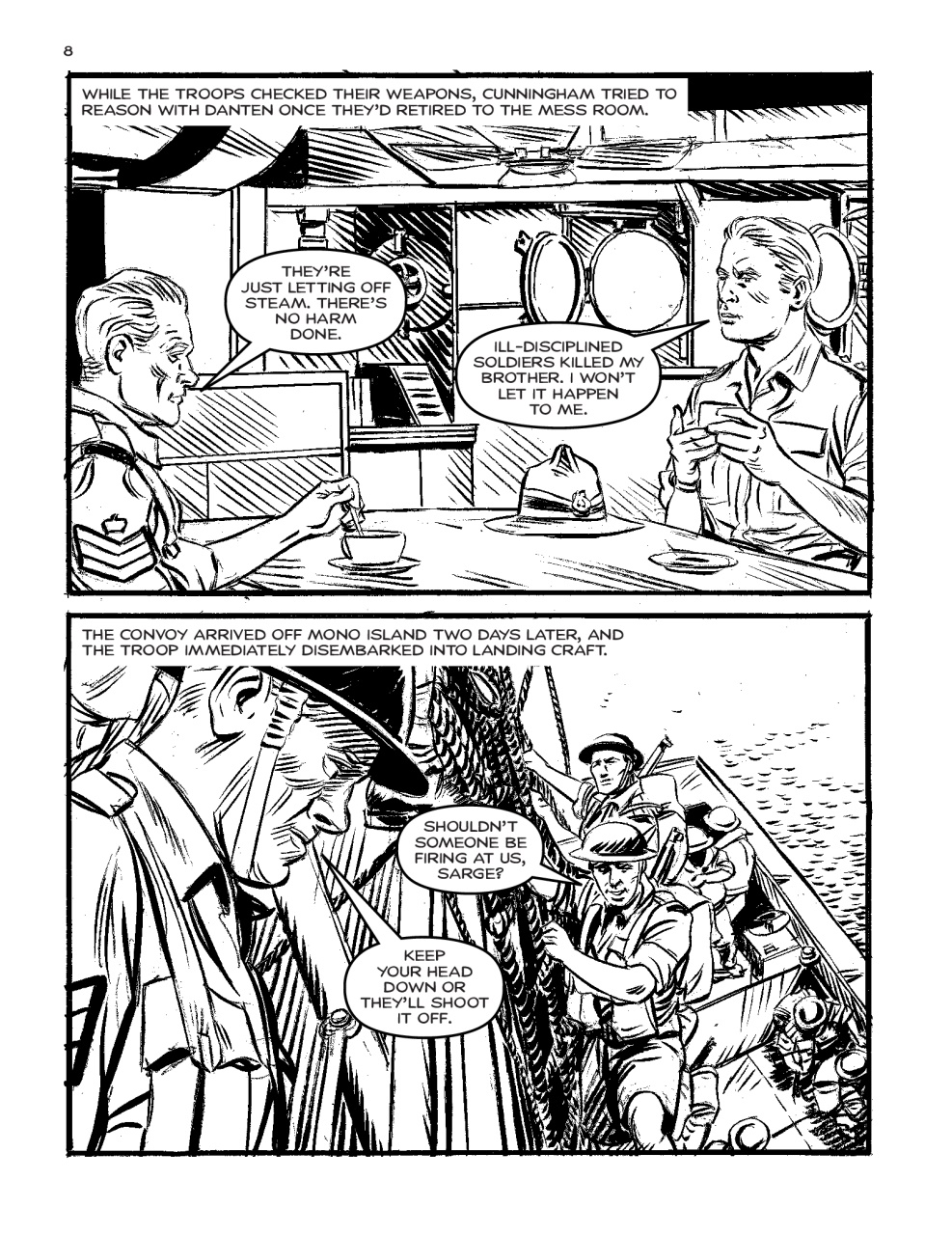 Commando Preview Pages
