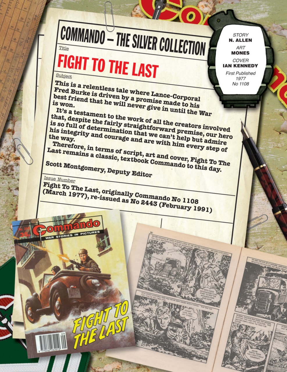 Commando Preview Pages