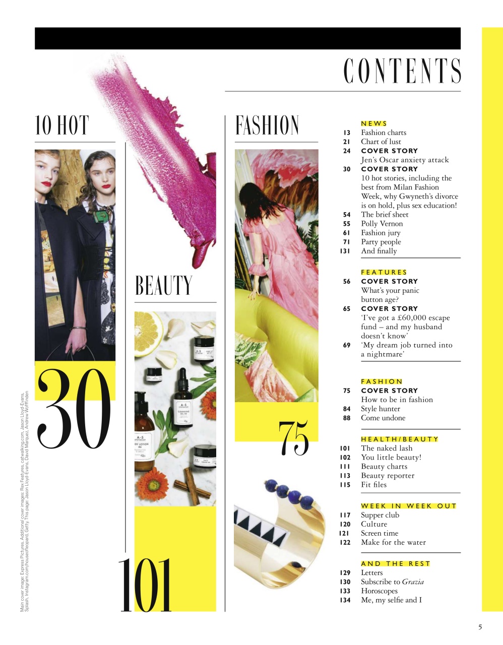 Grazia Preview Pages