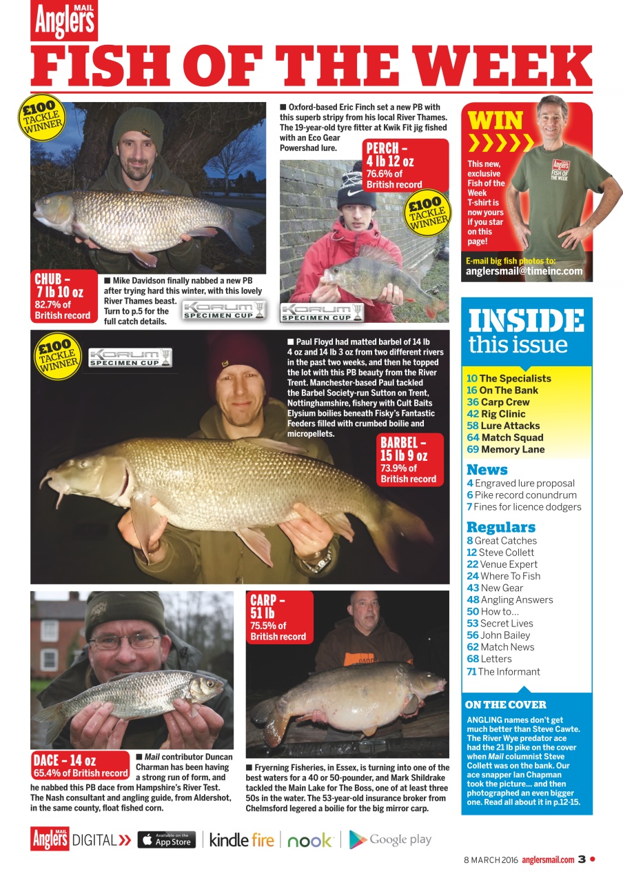 Anglers Mail Preview Pages