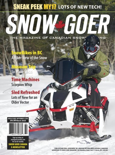 Snow Goer Canada issue 