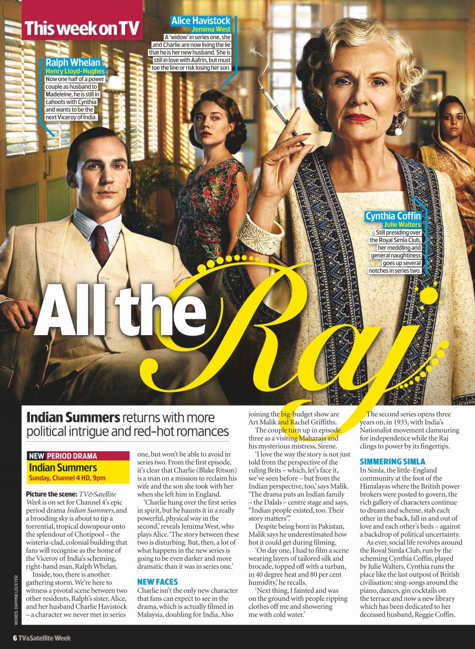 TV & Satellite Week Preview Pages