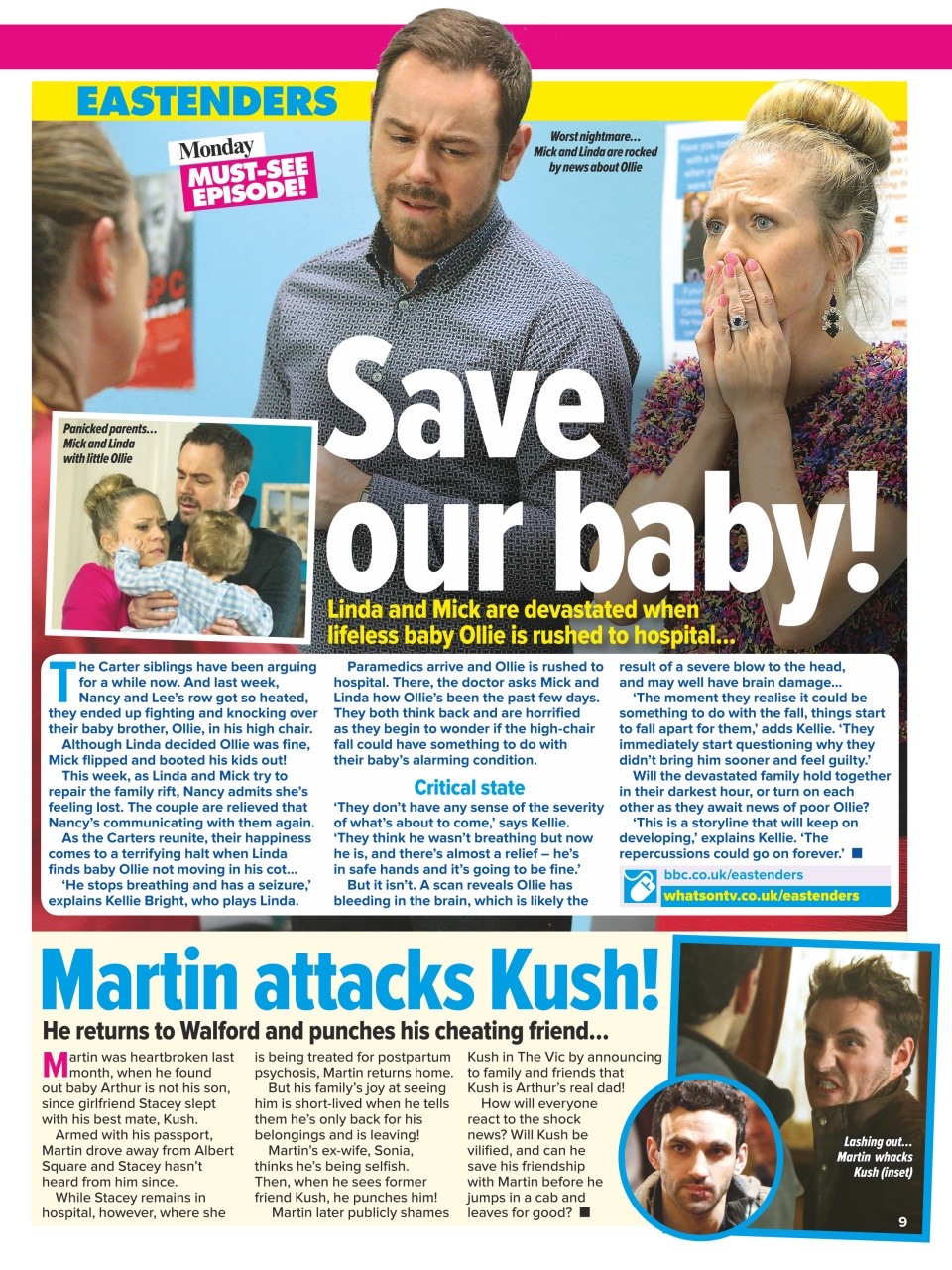 What's on TV Preview Pages