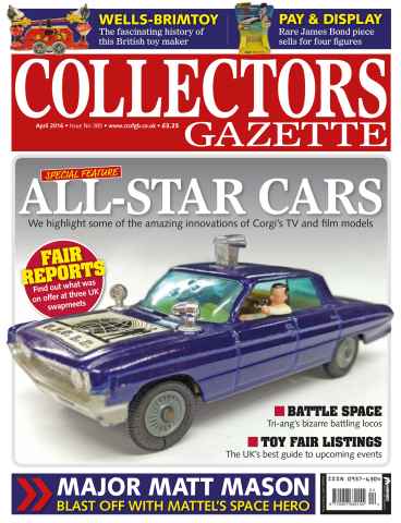 Collectors Gazette issue April 2016