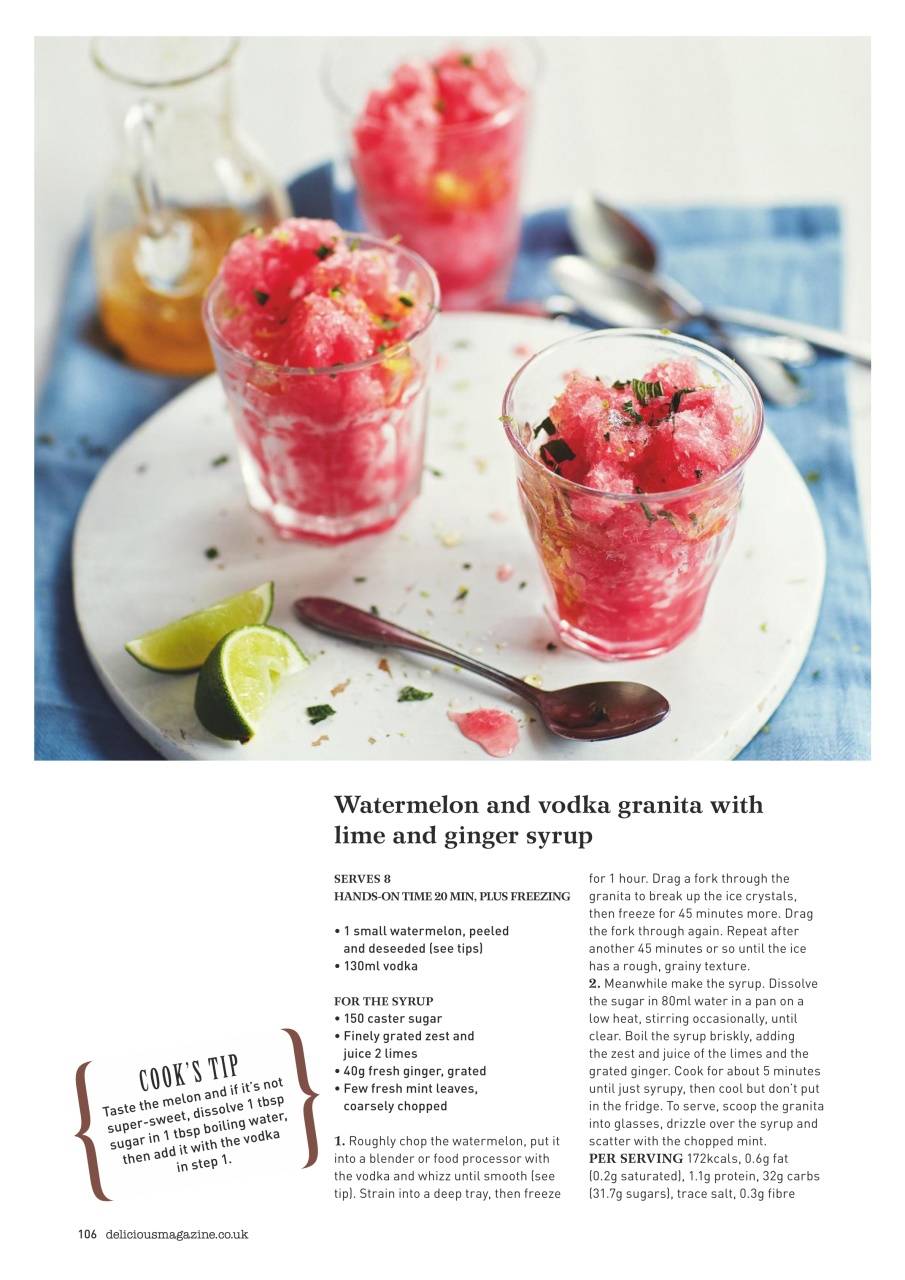 delicious. Magazine Preview Pages