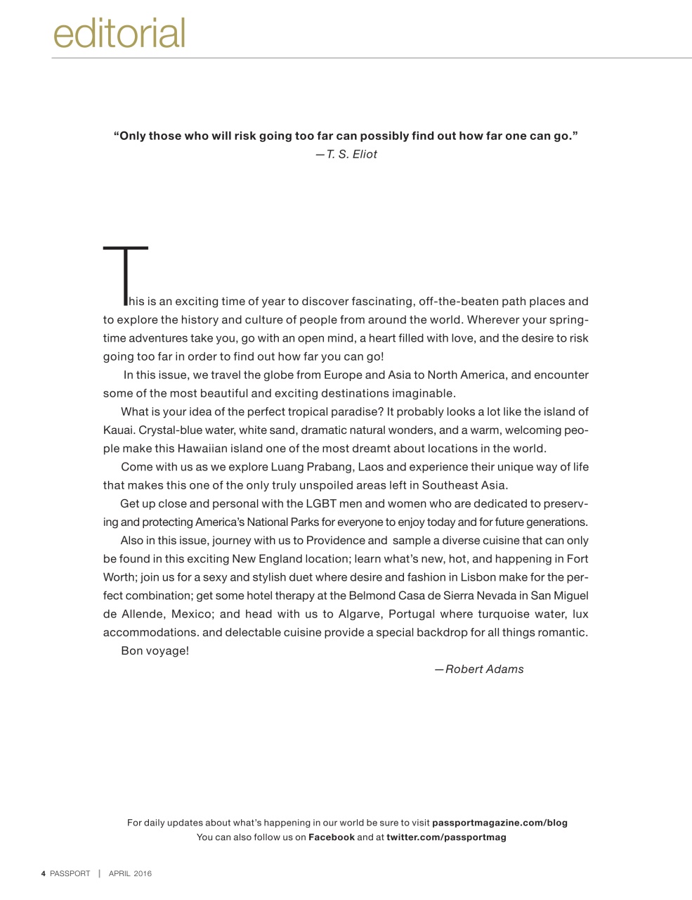 Passport Preview Pages