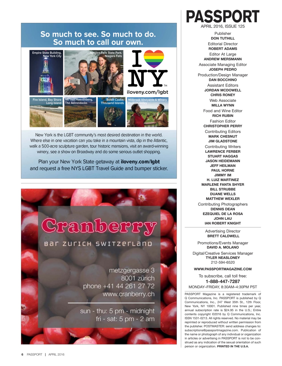 Passport Preview Pages