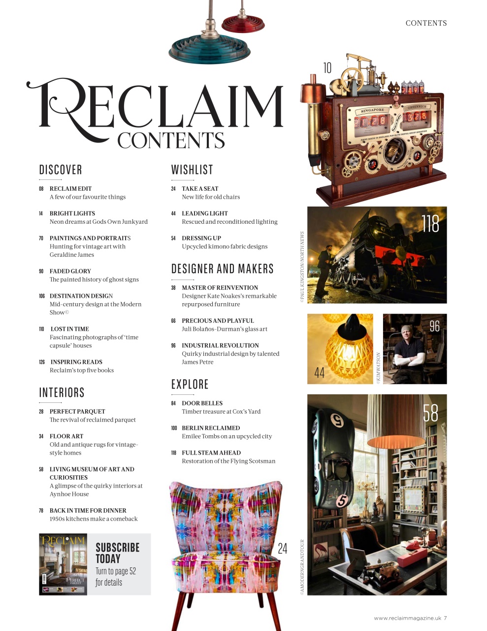 Reclaim Preview Pages