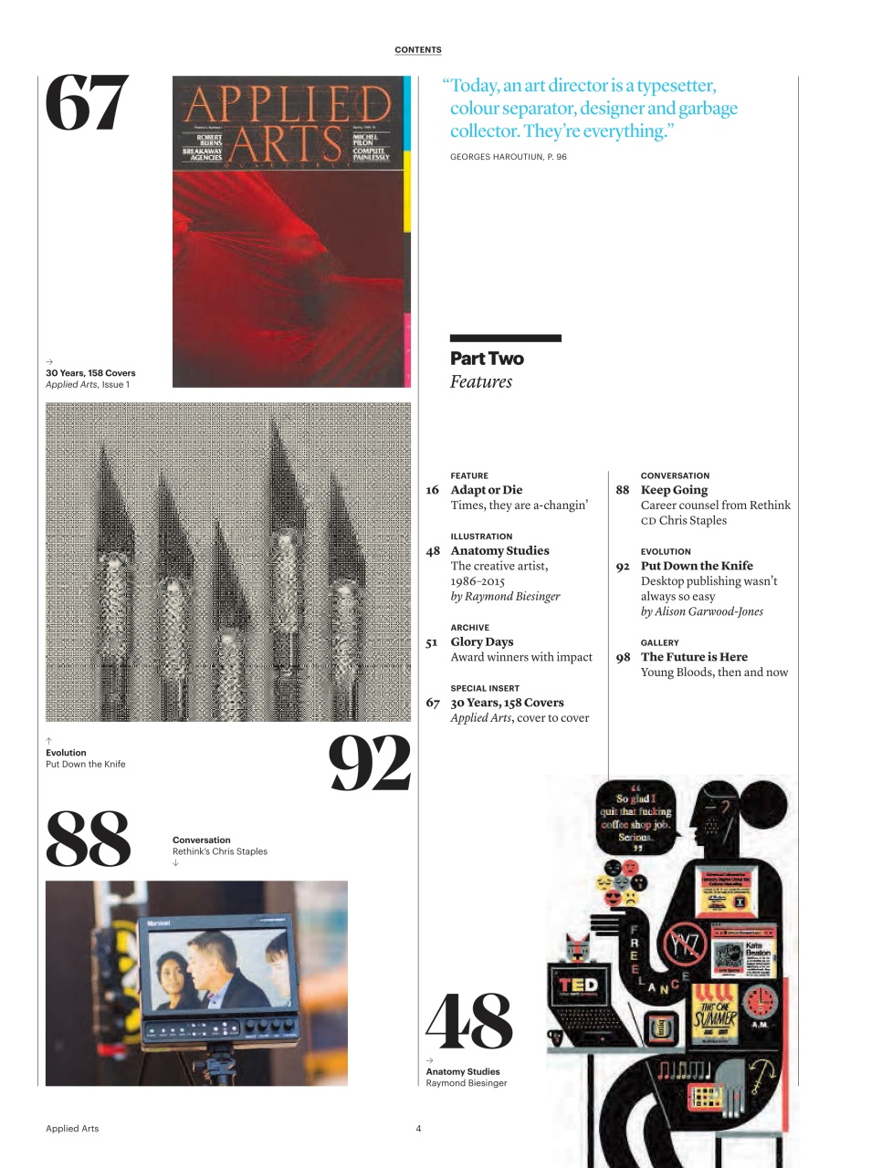 Applied Arts Preview Pages