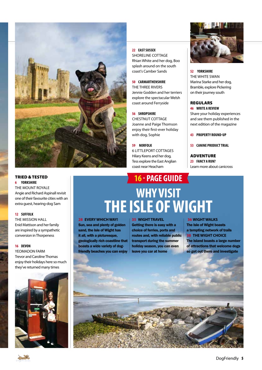 Dog Friendly Preview Pages