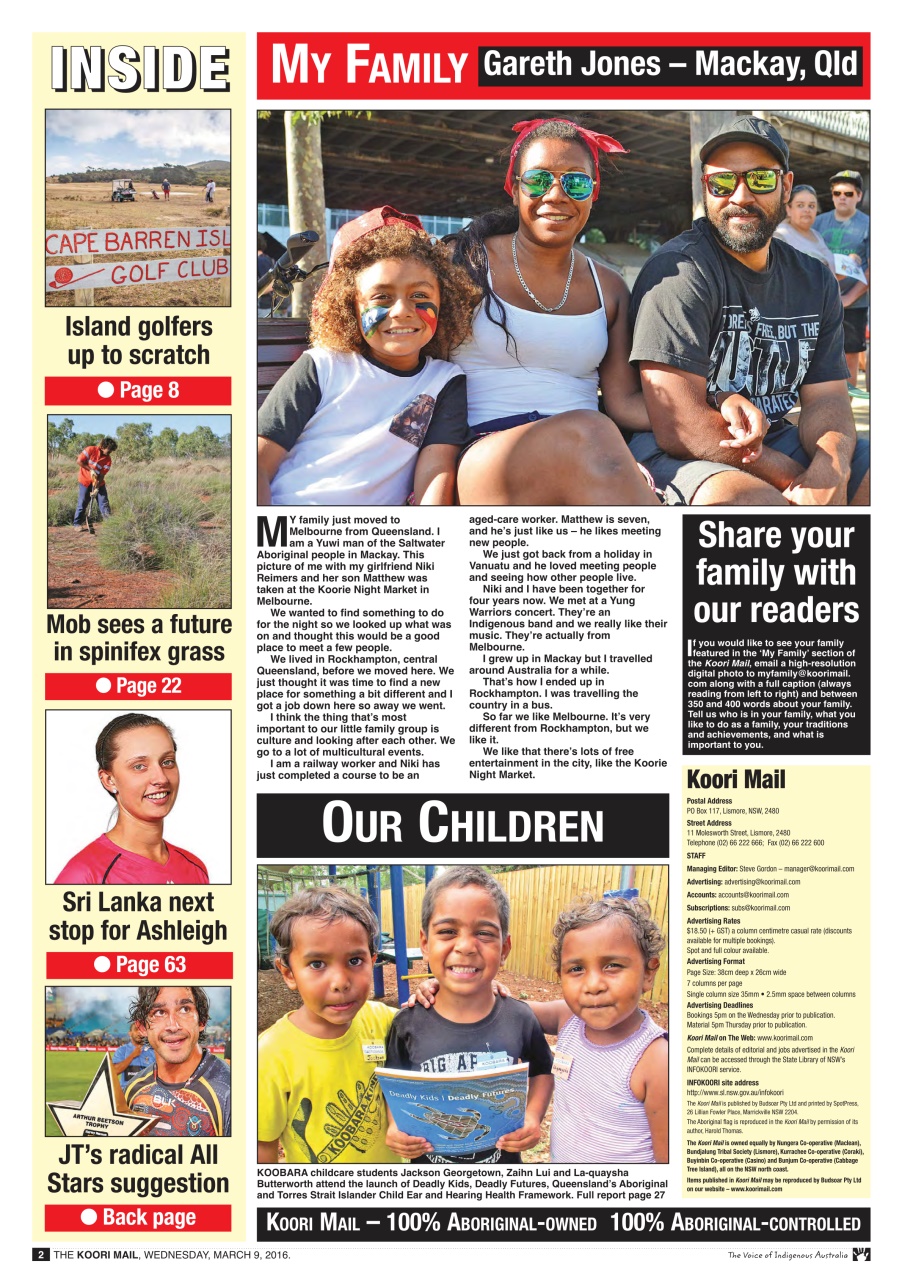 Koori Mail Preview Pages