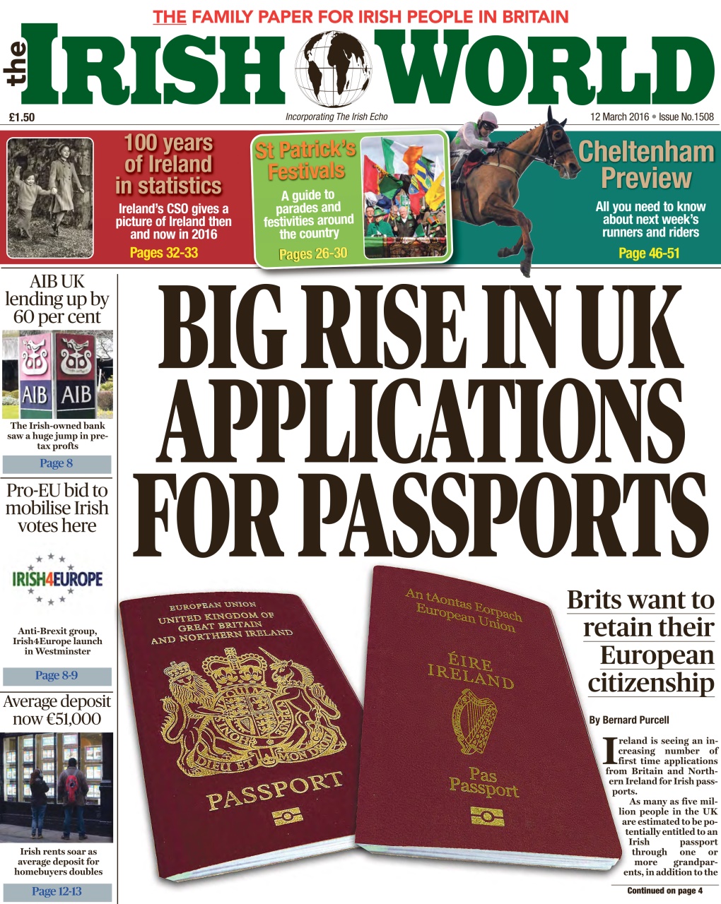 Irish World Preview Pages