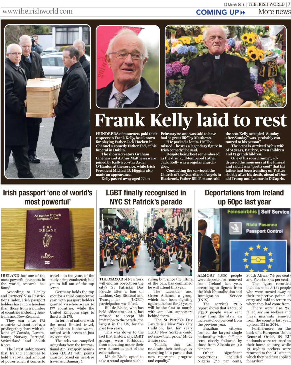 Irish World Preview Pages