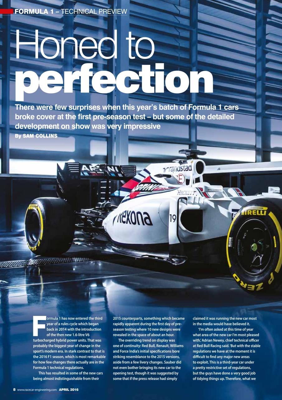 Racecar Engineering Preview Pages